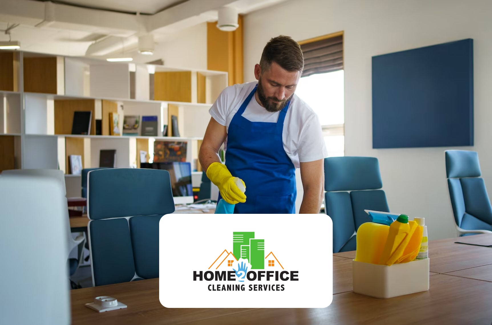 office table cleaning